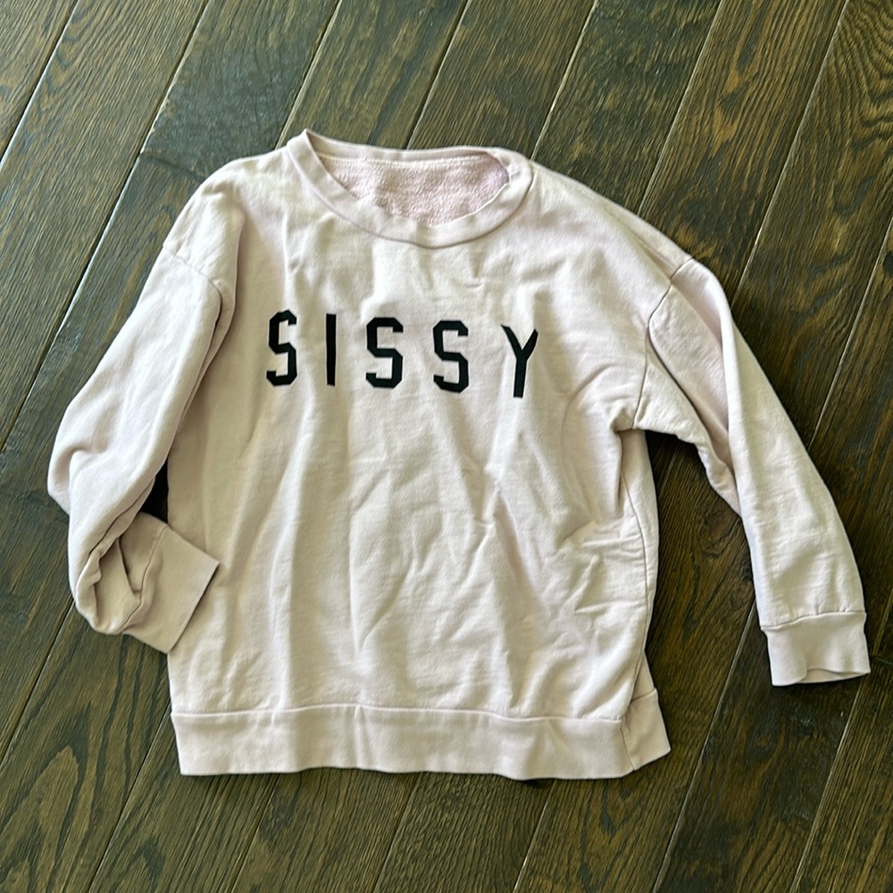 Ford and Wyatt dusty pink sweatshirt